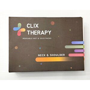 NEW Clix Therapy Neck & Shoulder Hot and Cold Packs